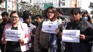 Demonstration against Lamichhane’s inclusion in National Cricket Team