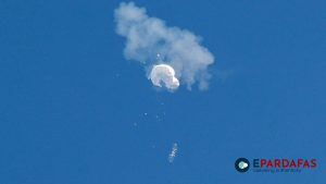 US Fighter Jet shot down suspected Chinese Spy Ballon over Atlantic