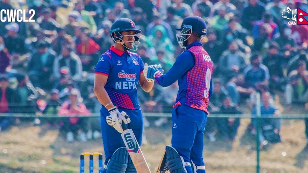 ICC Men’s Cricket World Cup League 2 Nepal defeats Namibia by 3