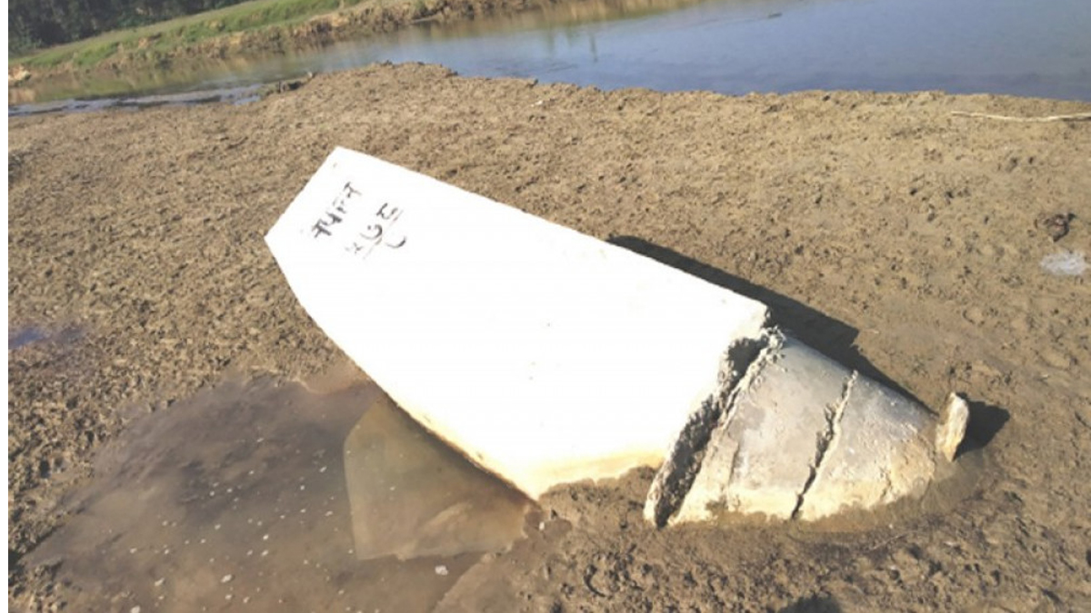 ‘Missing’ border pillars retrieved from Oriya River