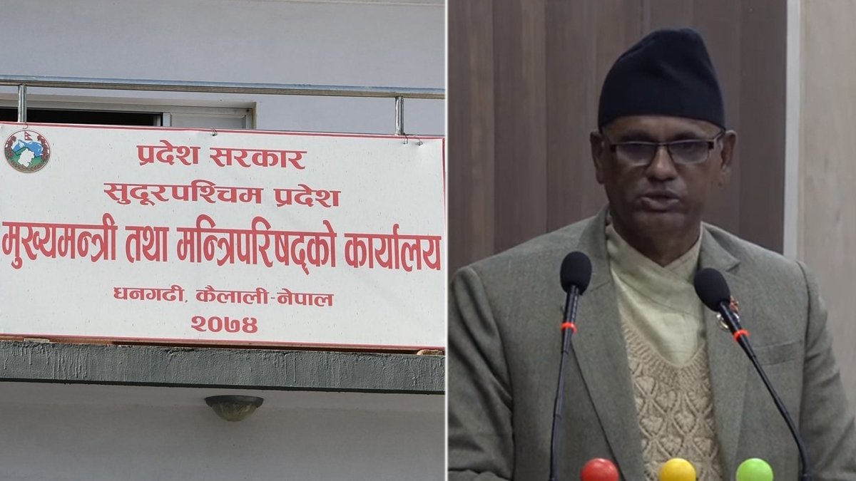 CPN-UML-led government collapsed in Sudurpaschim Province; CM Rawal loses job