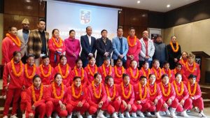 Nepali women football team departing to India to play friendlies