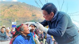 70 cataract patients receive eyesight in Taplejung village