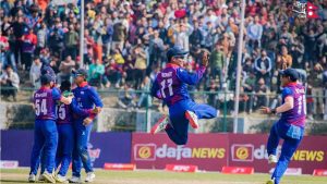 Nepal retains ODI status with a record win over UAE