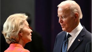Biden hopes to ease major dispute in Friday meeting with EU chief
