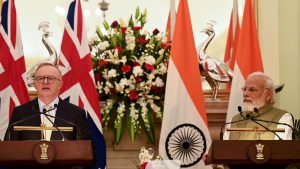 Australia, India agree on strengthening economic, defence ties