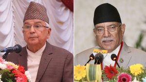 President Paudel, PM Dahal meet, new ministers taking oath at 3 pm today