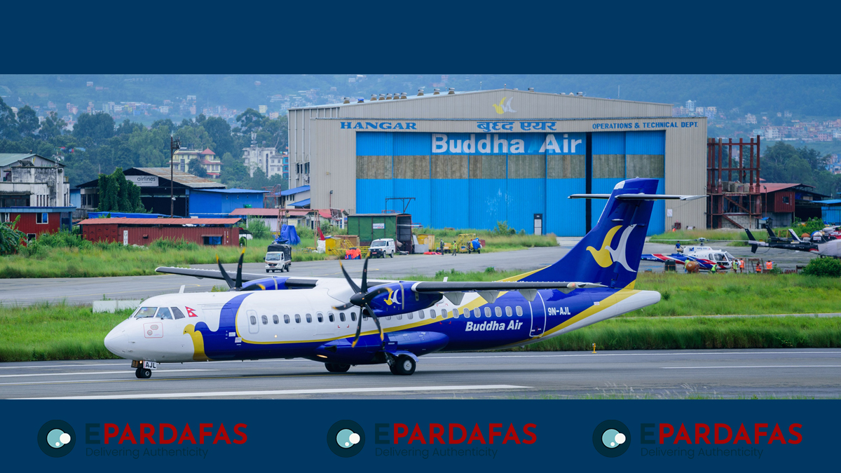 Buddha Air introduced a new ATR-72 aircraft
