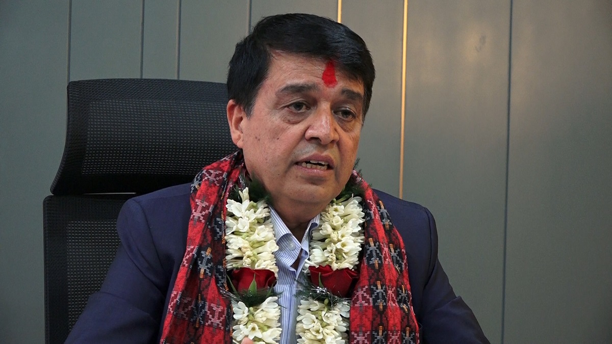 Newly elected FNCCI President Dhakal assumes office