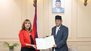 UN Resident Coordinator to Nepal presents credentials