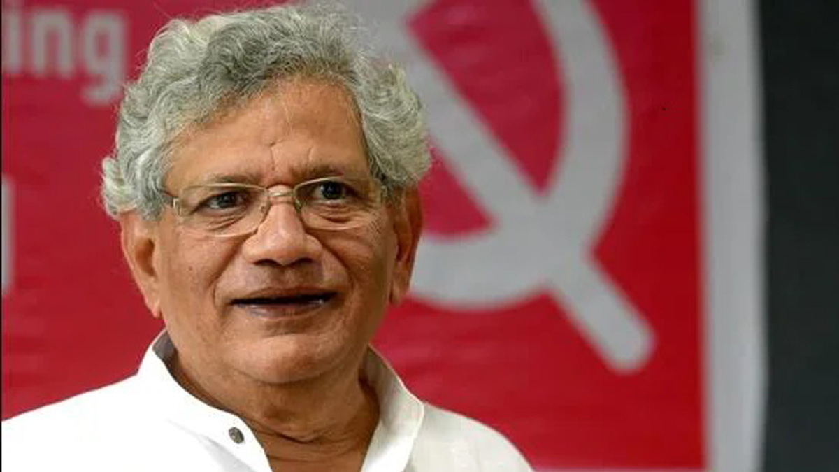 Jungle Raj in UP under BJP’s Yogi Govt,” says Sitaram Yechury after Atiq Ahmed, Ashraf shot dead