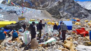 Nepal Army team reaches atop Annapurna-I