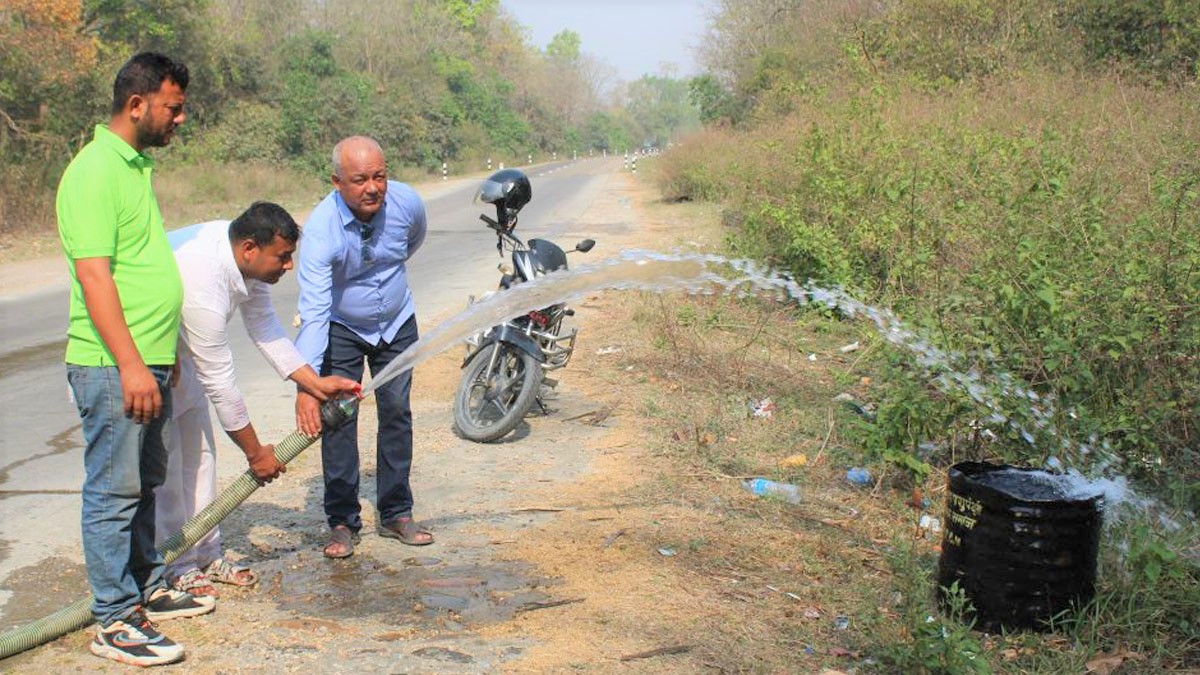 Banke Division Forest Office rescued 30 wildlife