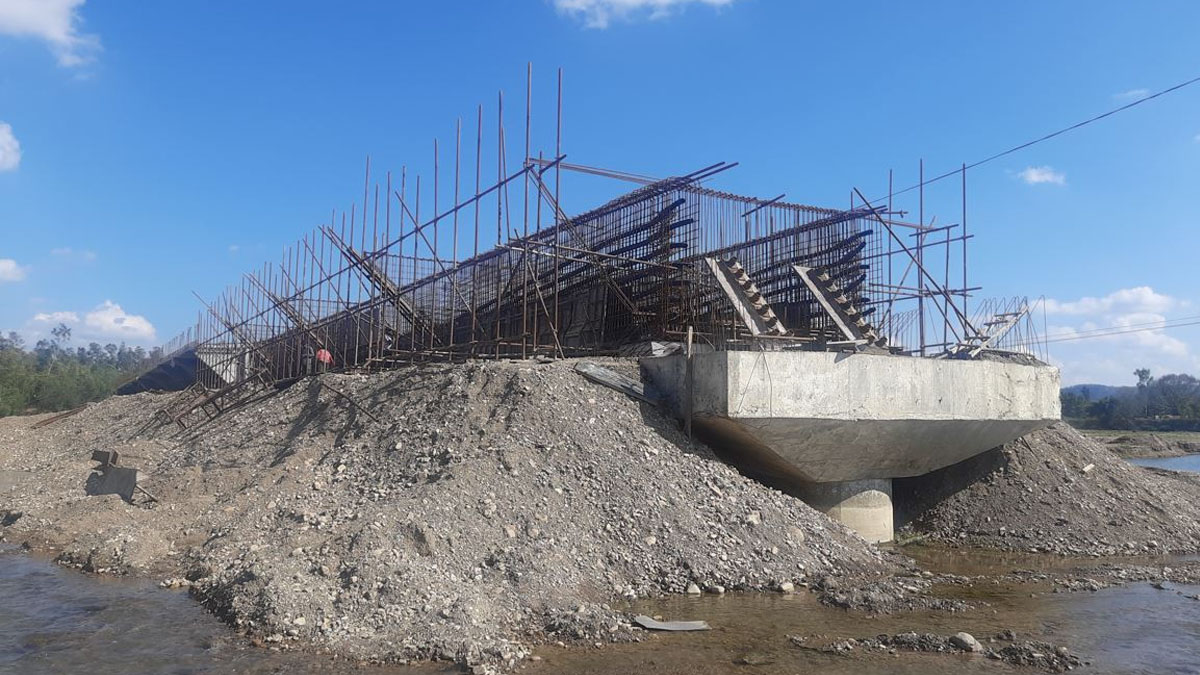 Hapurkhola Bridge constructed not completed in seven years