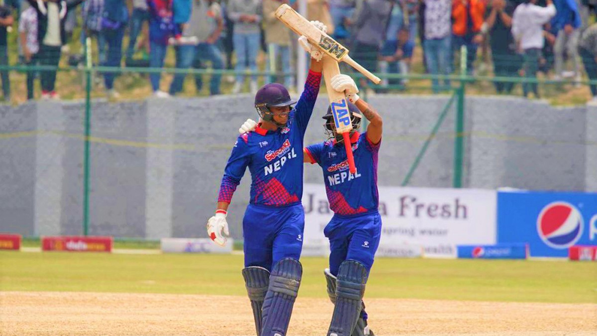 Nepal gives Oman a target of 311 runs