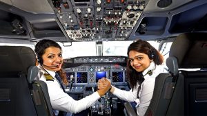 India, the country with most female commercial pilots in the world