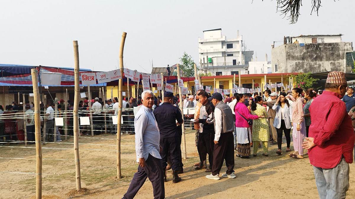 Voting resumes in Chitwan-2