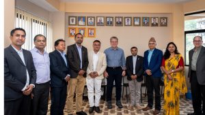 Meeting between Pokhara’s representatives, US Ambassador Thompson