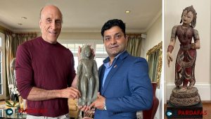 Buddha’s historic idol handed over to Nepal by American producer