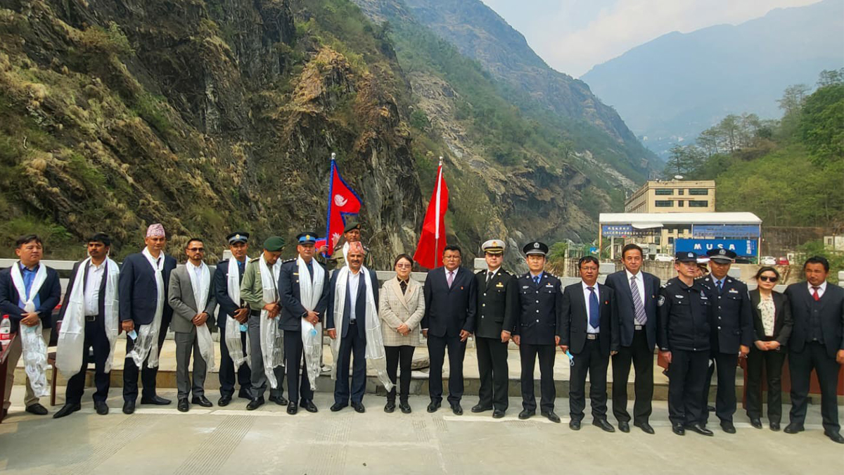 Nepal-China bilateral meeting held, stress on re-opening Tatopani transit point