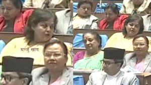 Manju Khand emerges after nine days, attends parliament meeting