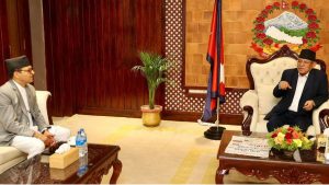 PM Prachanda, NA Chair meet