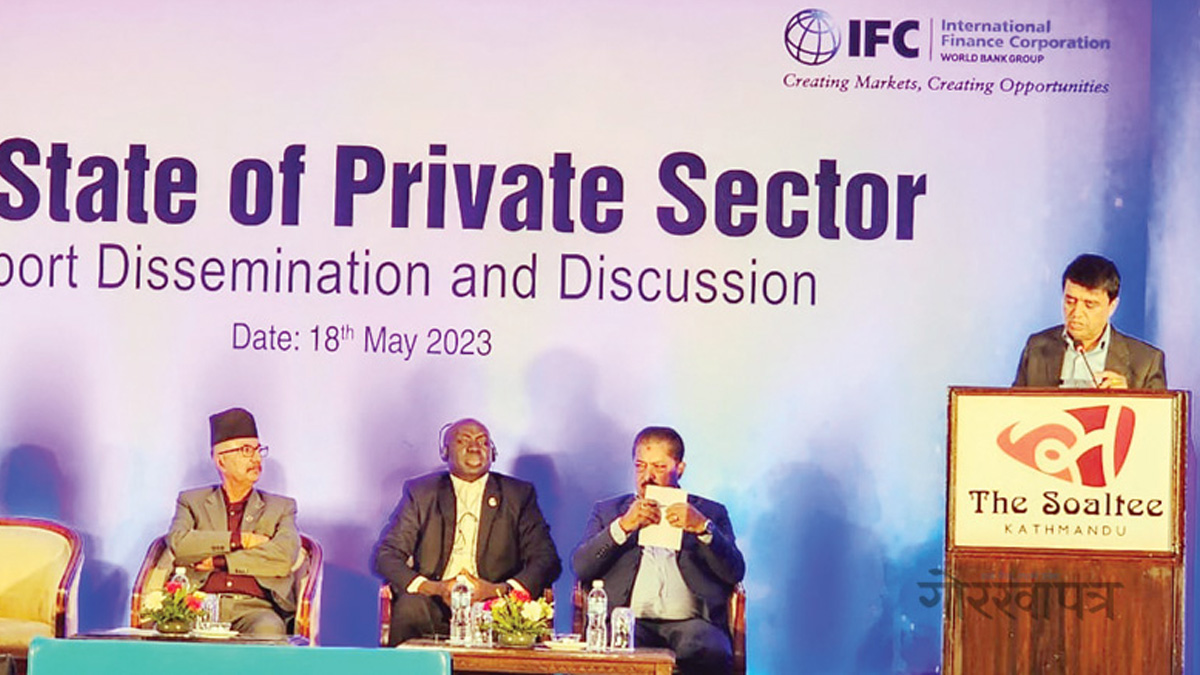 ‘Private sector’s share in GDP is 81.55%’