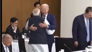 India’s PM Modi shares hug with President Biden at G7 Summit in Japan