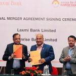 Laxmi Bank and Sunrise Bank signs definitive merger agreement