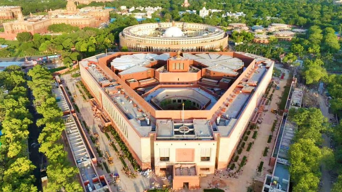 Modi inaugurates new parliament building as part of New Delhi’s makeover