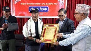 Double amputee Everest climber Budha Magar honoured