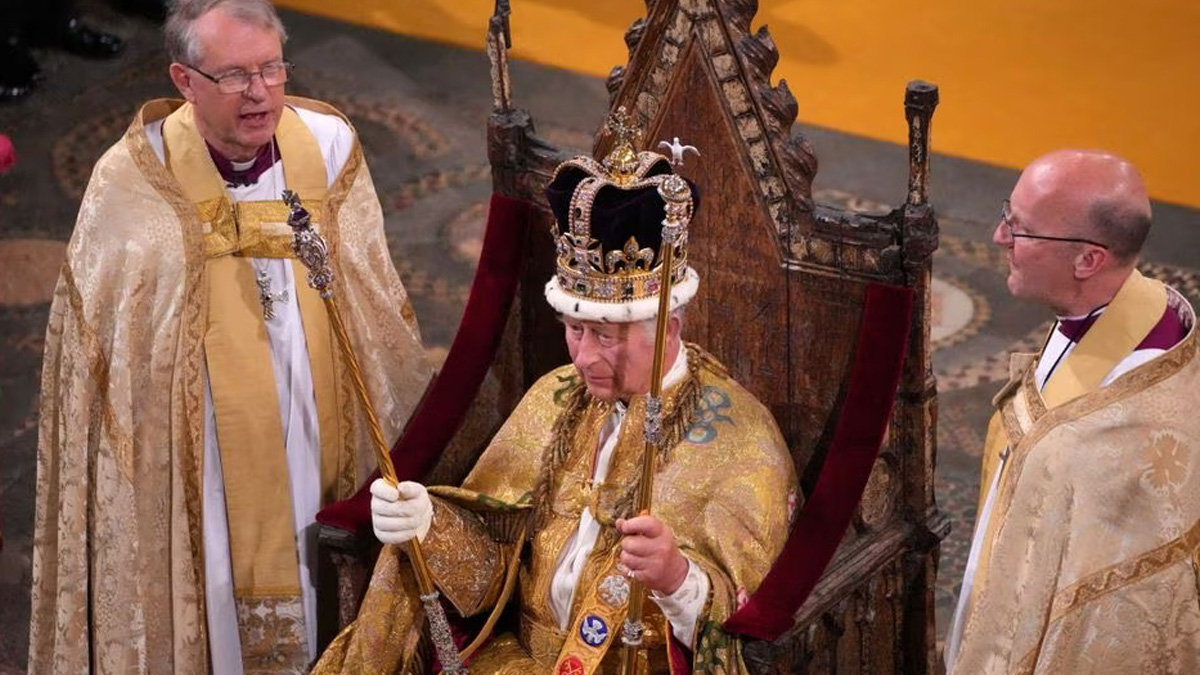 King Charles III crowned at London’s Westminster Abbey