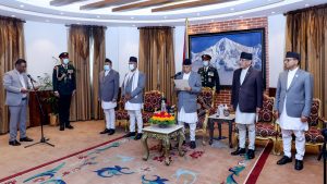 Newly-appointed minister, state minister sworn in