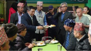 DPM Shrestha pledges govt support for Manav Sewa to continue with its charity
