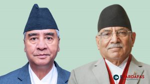 NC President Sher Bahadur Deuba visits Baluwatar amidst ongoing scandal