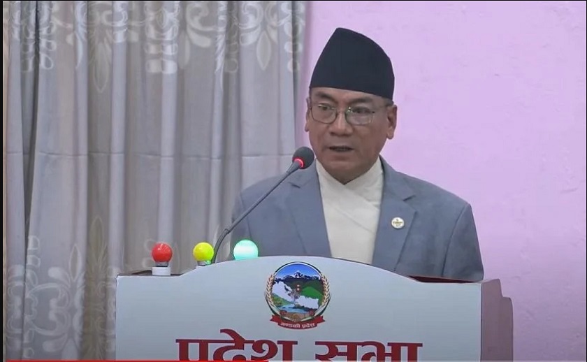 Gandaki province Finance Minister Ale defends provincial budget as realistic