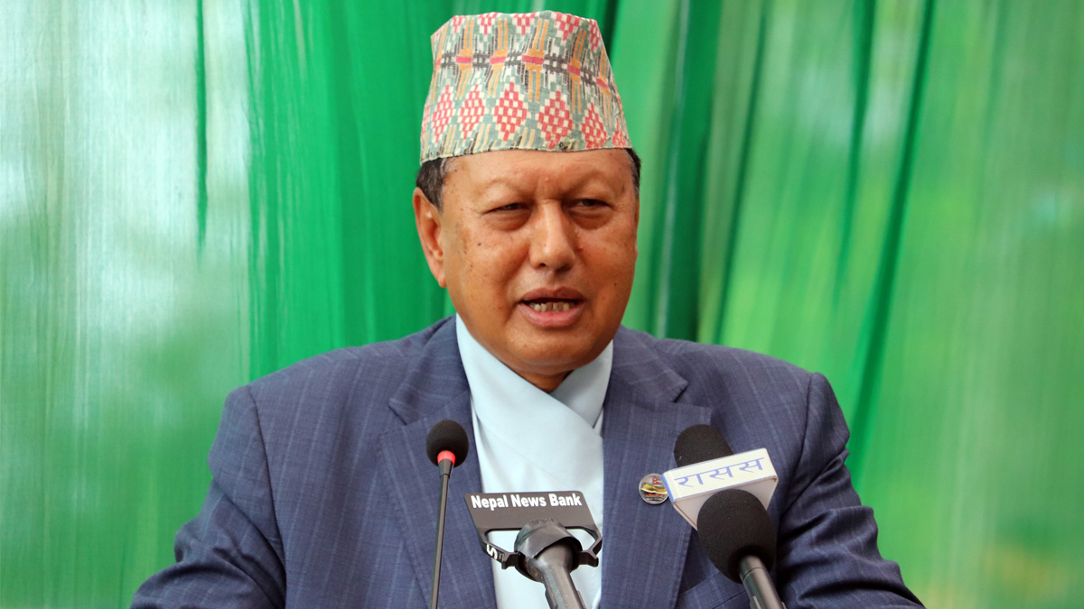 Minister Basnet insists on primary prevention of diseases with naturopathy