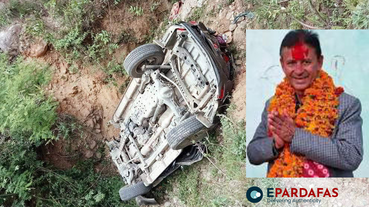 Sudurpashchim Law Minister Involved in Serious Jeep Crash in Bajhang, Three Others Injured