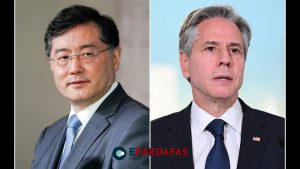Top Chinese, US diplomats hold phone call
