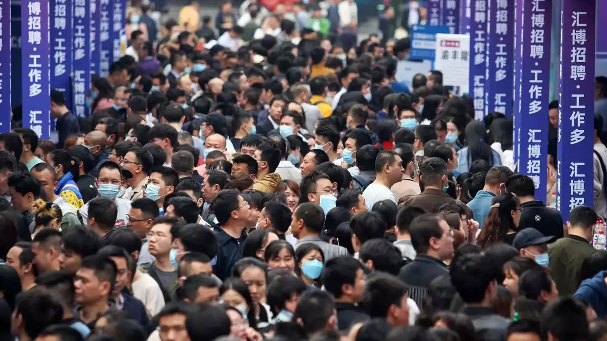 China Youth Unemployment Rises To Record 20.8% In May