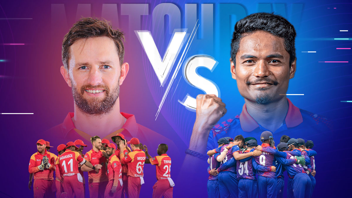 ICC World Cup Qualifiers: Nepal Vs Zimbabwe Underway