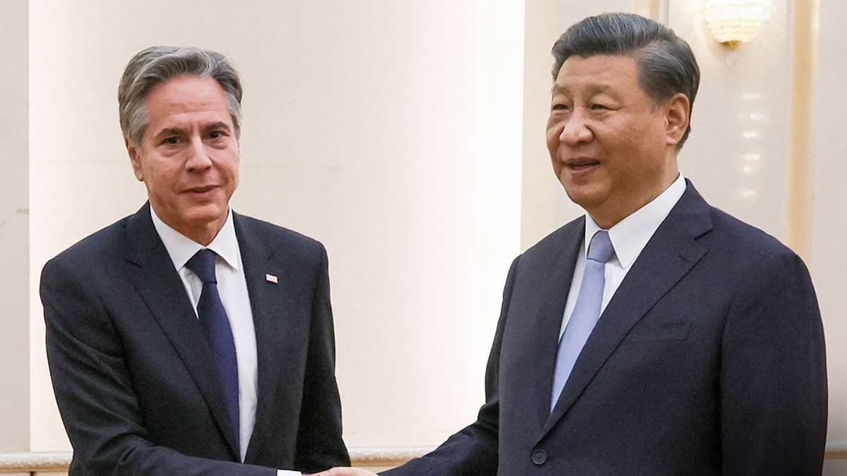 Blinken meets Jinping in final day of high stakes Beijing visit