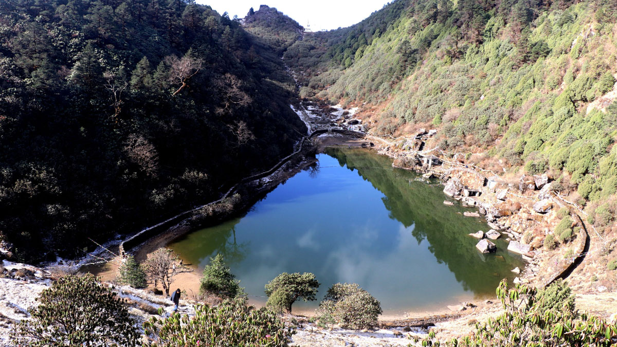 Exploring the natural beauty of Salpa Pokhari