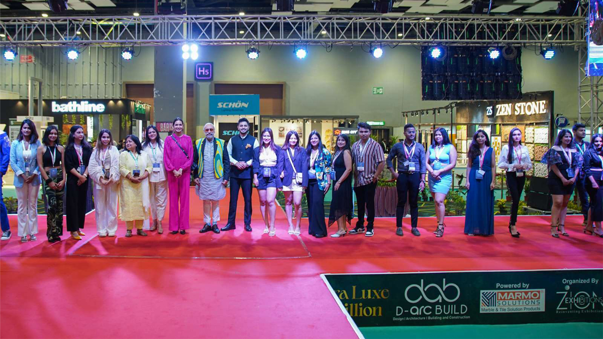 JD Institute mesmerizes the fashion and interior Industry at D-Arc Build Expo