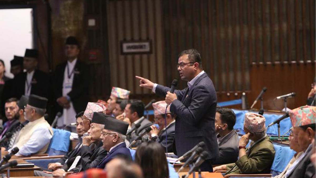 Oppositions protest in HoR, accusing unauthorized person’s role in budget formulation