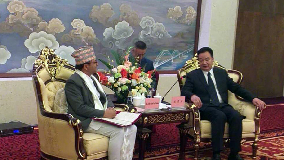 NA Chair Timilsina calls for starting direct flights from Lhasa to various airports in Nepal