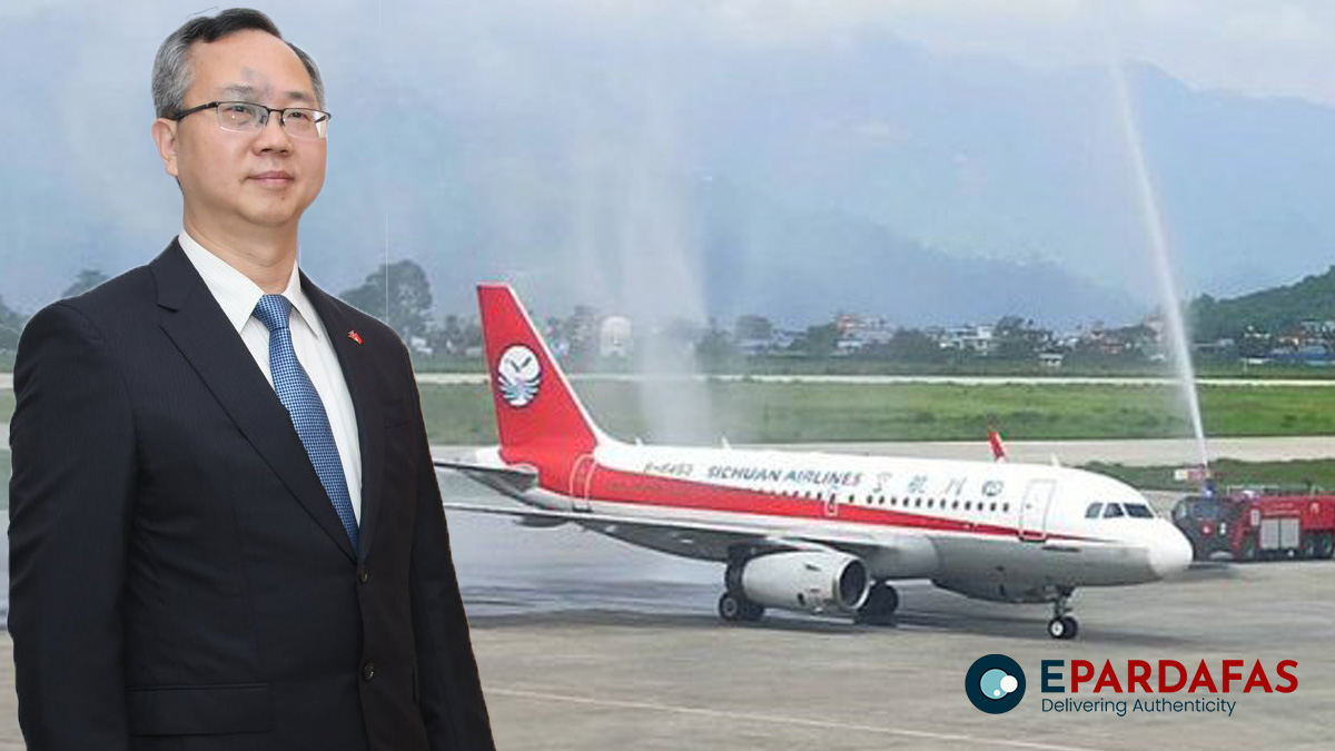 Chinese Ambassador Once Again Says Pokhara Airport as a Flagship BRI Project