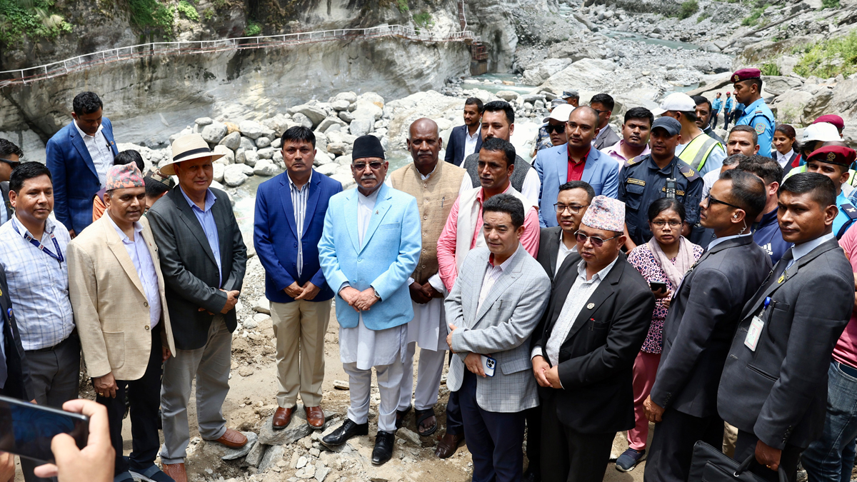 PM Dahal pledges govt’s full support to streamline Melamchi Project