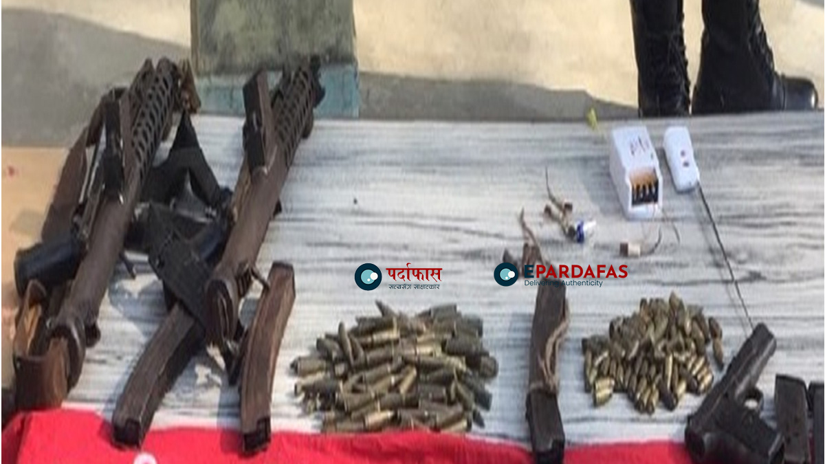 Over 6,000 seized weapons destroyed in Kathmandu
