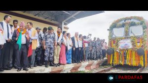Kurtha-Bijalpura rail section comes into operation